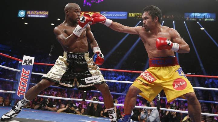 Manny Pacquiao hints at possible Floyd Mayweather rematch