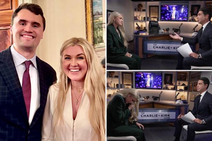 Erika Kirk calls Charlie Kirk 'the love of her life' in preview of first interview since his assassination