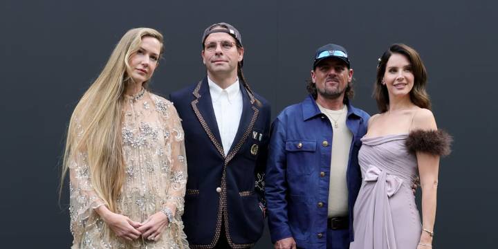 Lana Del Rey, Husband Jeremy Dufrene & Sister Chuck Grant Attend Valentino Show During Paris Fashion Week 2025! | Caroline Grant, Chuck Grant, Jeremy Dufrene, Lana Del Rey | Celebrity News and Gossip 