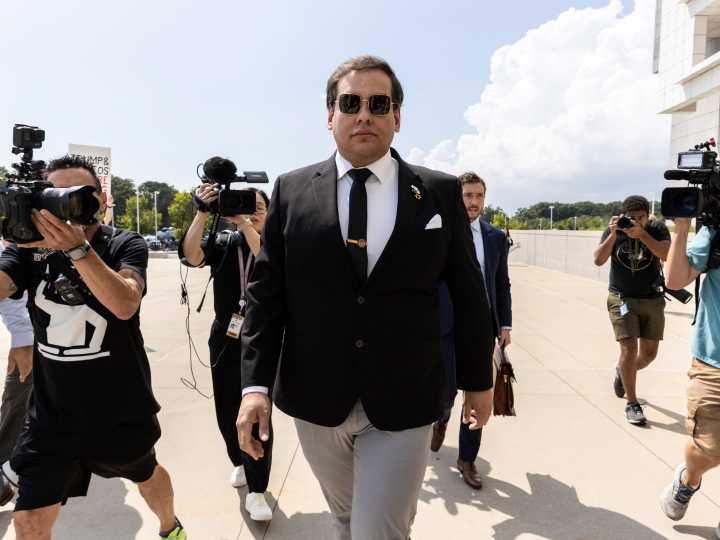 Habló George Santos después de que Trump conmutara su sentencia: "Si hubiera perdonado a Jesucristo en la cruz, también habría tenido críticos”