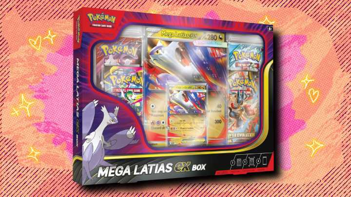 Best Pokémon TCG Mega Evolution Mega Latias ex Box deal: Now at market value on Amazon