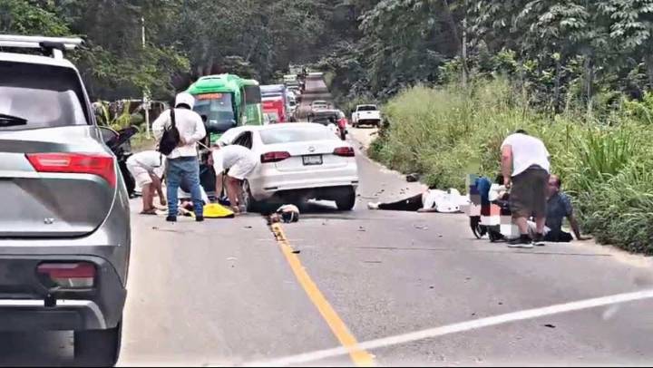 Encontronazo en el crucero de Guamúchil: Reportan varios lesionados