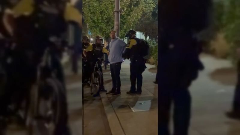 Arrest of conservative influencer Nick Sortor outside Portland ICE building now under federal investigation