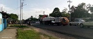 Cierran la carretera nacional de Tucupita por presunto robo de unos cochinos