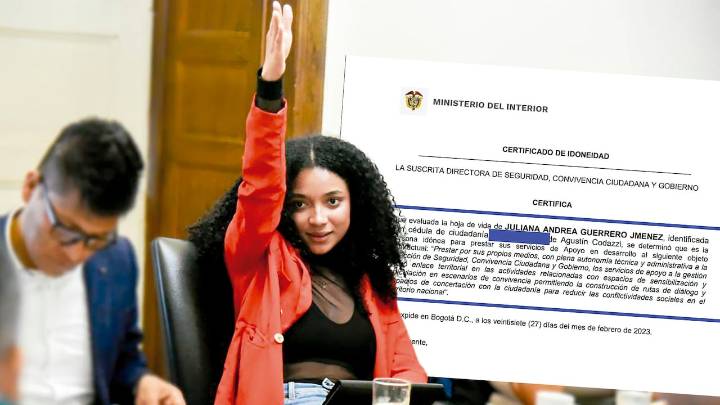 Juliana Guerrero: así recibió contratos millonarios con un título de pregrado que no tenía en el 2023; Ministerio del Interior lo avaló