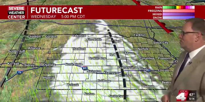 Temperatures trend up while rain chances look slim the rest of this week