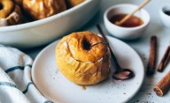 Receta de manzanas asadas al horno con canela y fácil de hacer
