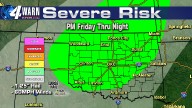 A few showers and storms possible Friday Night in OKC Metro