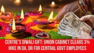 Centre’s Diwali Gift: Union Cabinet Clears 3% Hike in DA, DR for Central Govt Employees