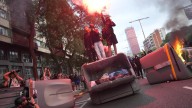 Vandalismo propalestino e Illa con Carlos III