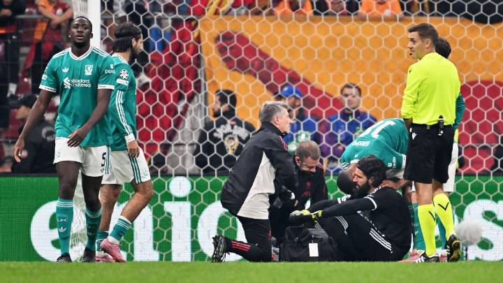 Liverpool's Alisson set for several weeks out with injury