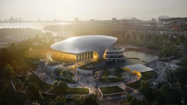 Toronto's waterfront music venue renamed RBC Amphitheatre, will close in 2027 for renos