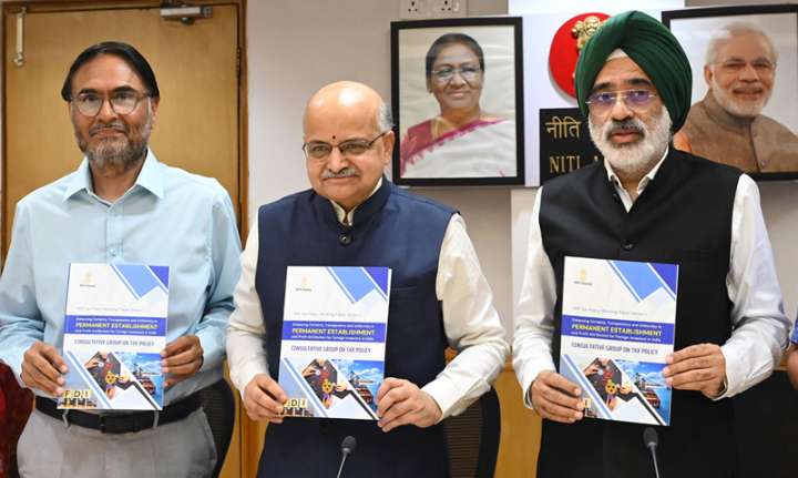 Niti Aayog pitches for presumptive taxation scheme for foreign investors