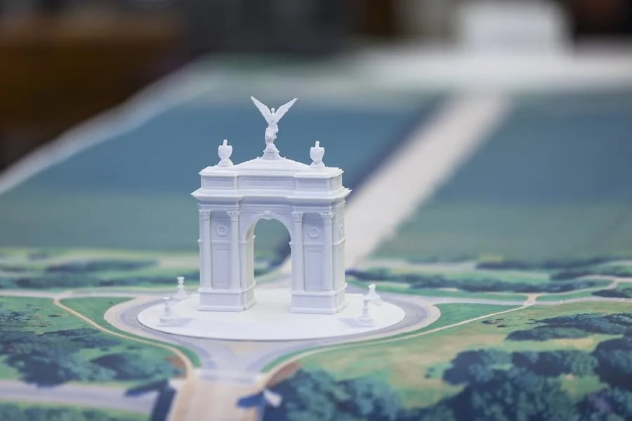 Donald Trump planea construir un arco del triunfo en Washington por los 250 años de independencia de EE. UU.