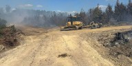 Forest Service, fire departments try to contain Greene County wildfire