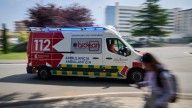 Herido un trabajador de 42 años al caer desde una altura de unos 3 metros en una obra en Zizur Mayor