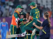 South Africa's De Klerk stuns India in Women's World Cup thriller