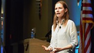 Nearly 700 hear from Amanda Knox during Women's Luncheon in Coeur d'Alene