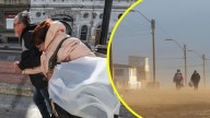 "Corriente en chorro": Emiten aviso por viento de hasta 80 km/h con probabilidad de tormentas de arena en tres regiones