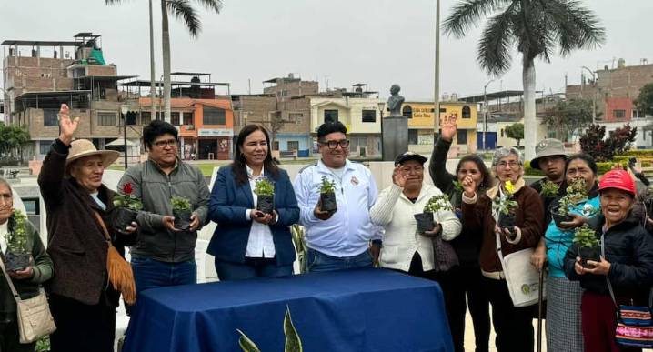 Trujillo: Firman convenio para sembrar 500 árboles en el distrito El Porvenir