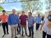 General Pizarro: Sáenz confirmó al intendente Pérez la perforación de pozos de agua profunda