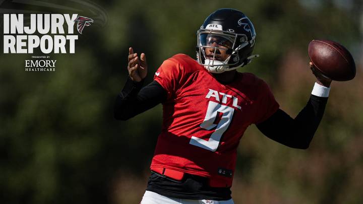 Falcons injury report: Michael Penix Jr.'s game status revealed