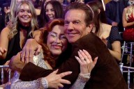 Dennis Quaid Supports 'Parent Trap' Costar Elaine Hendrix at 'DWTS'