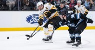 David Pastrnak scores twice but Utah Mammoth beat Boston Bruins 3