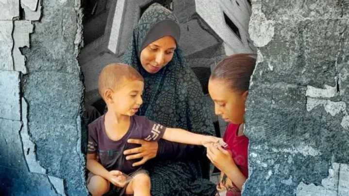 El edificio de Gaza que aún se mantiene en pie y ayuda a contar la historia de la ofensiva de Israel