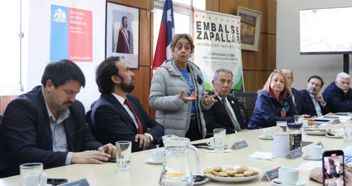 Abren licitación de Embalse Zapallar: Ministra asegura que Gobierno buscará «acelerar proceso al máximo»