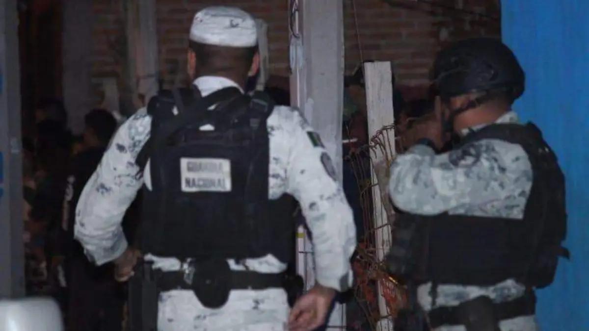 Sujeto resulta baleado tras presunta detención por un elemento de la Guardia Nacional en Tepezalá