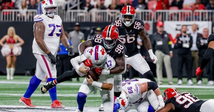 Falcons out to prove they're 'legit' after signature win over Bills