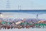 Chhath Puja celebrations begin with fervour, tight security, & traffic curbs