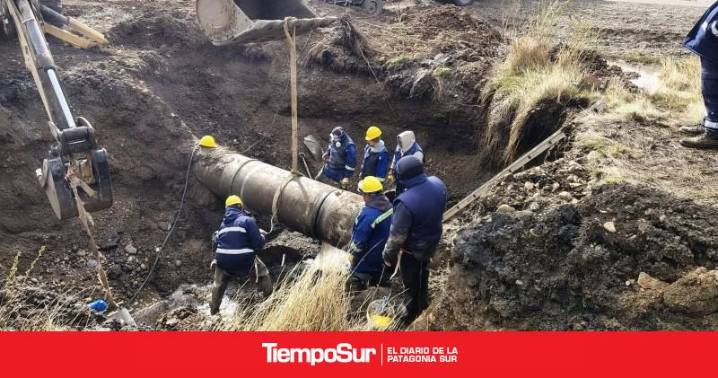 A cuidar el uso del agua Continúan los trabajos de mejora en el acueducto Palermo Aike