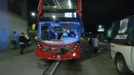 Unidad de la Línea 7 del Metrobús CDMX Choca contra Auto; Ocho Personas Resultan Lesionadas