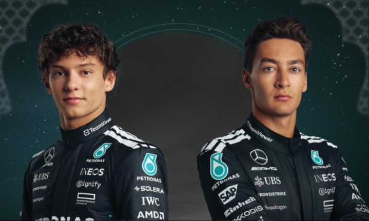 Mercedes confirma a Russell y Antonelli para la nueva era de la Formula Uno en 2026