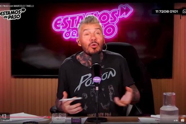 Tinelli apuntó contra quienes justifican "el delirio" de Milei "porque antes hubo corrupción"