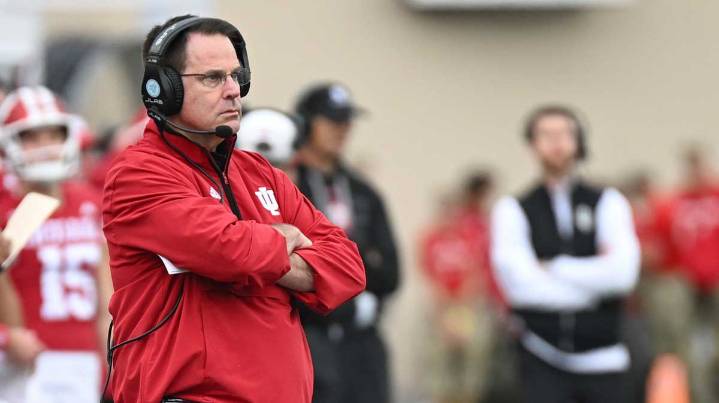 Indiana HC Curt Cignetti gives ‘not bad’ defense props for elite endzone production