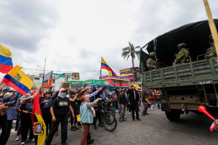Militarización de Quito no neutralizó el paro nacional
