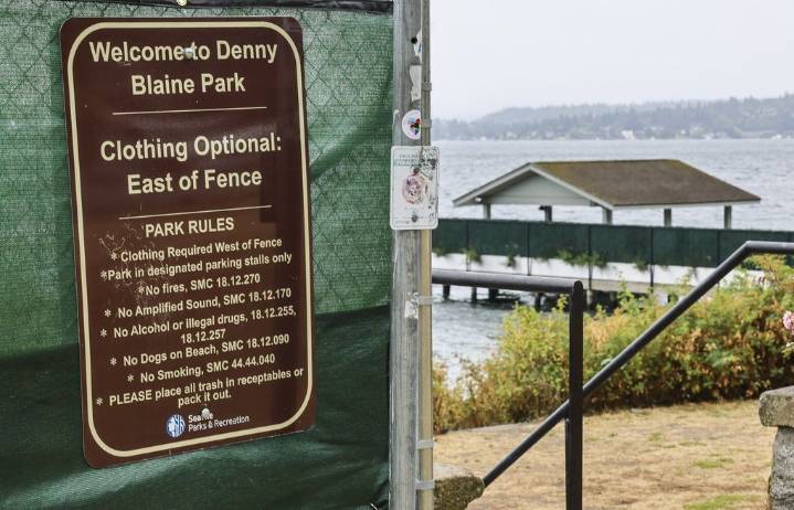 Denny Blaine Park’s nude beach can stay open until spring, judge rules