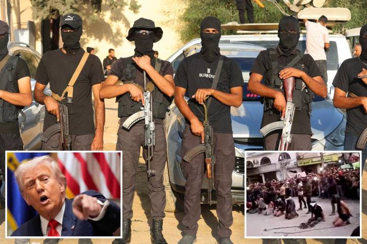 Hamas will disarm or 'we will disarm them': Trump