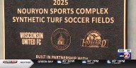 Village of Howard celebrates upgrades to Nouryon Sports Complex