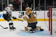 Kings rally late, top Golden Knights in shootout