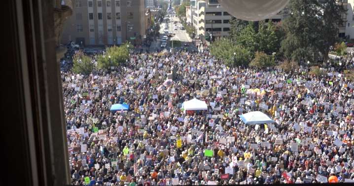 The No Kings protest draws thousands in another huge turnout in Boise