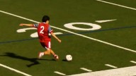 Jacob Adams delivers a perfect pass to Matias Jacobs for a goal