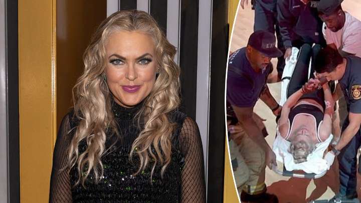 Elaine Hendrix rushed to hospital on stretcher from 'Dancing with the Stars'