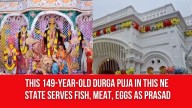 This 149-year-old Durga Puja in this NE State Serves Fish, Meat, Eggs As Prasad