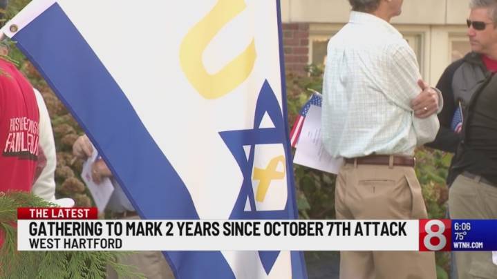 Hundreds gather in West Hartford to reflect on Israel
