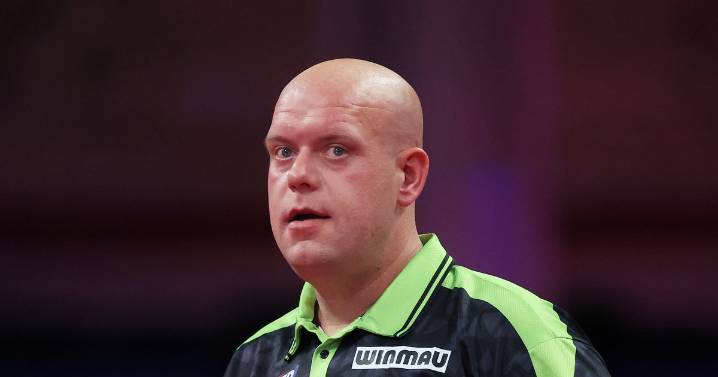 Michael van Gerwen could miss out on £600k after slipping to 92nd place in rankings
