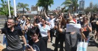 Incidentes en la visita de Milei en Santa Fe: enfrentamiento entre militantes libertarios y vecinos